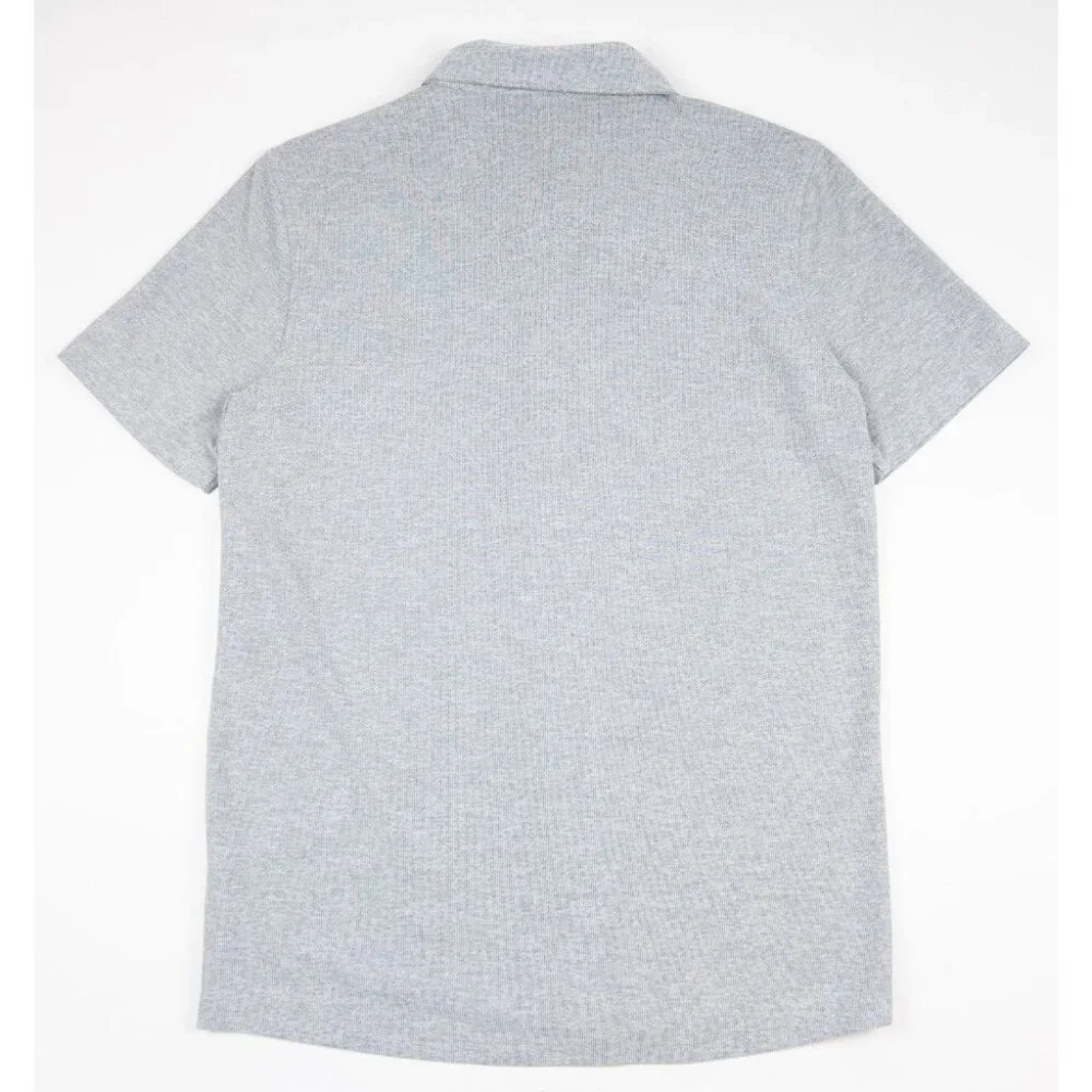 Vuori Gray Modern Casual Button Down Shirt - Picture 2 of 11